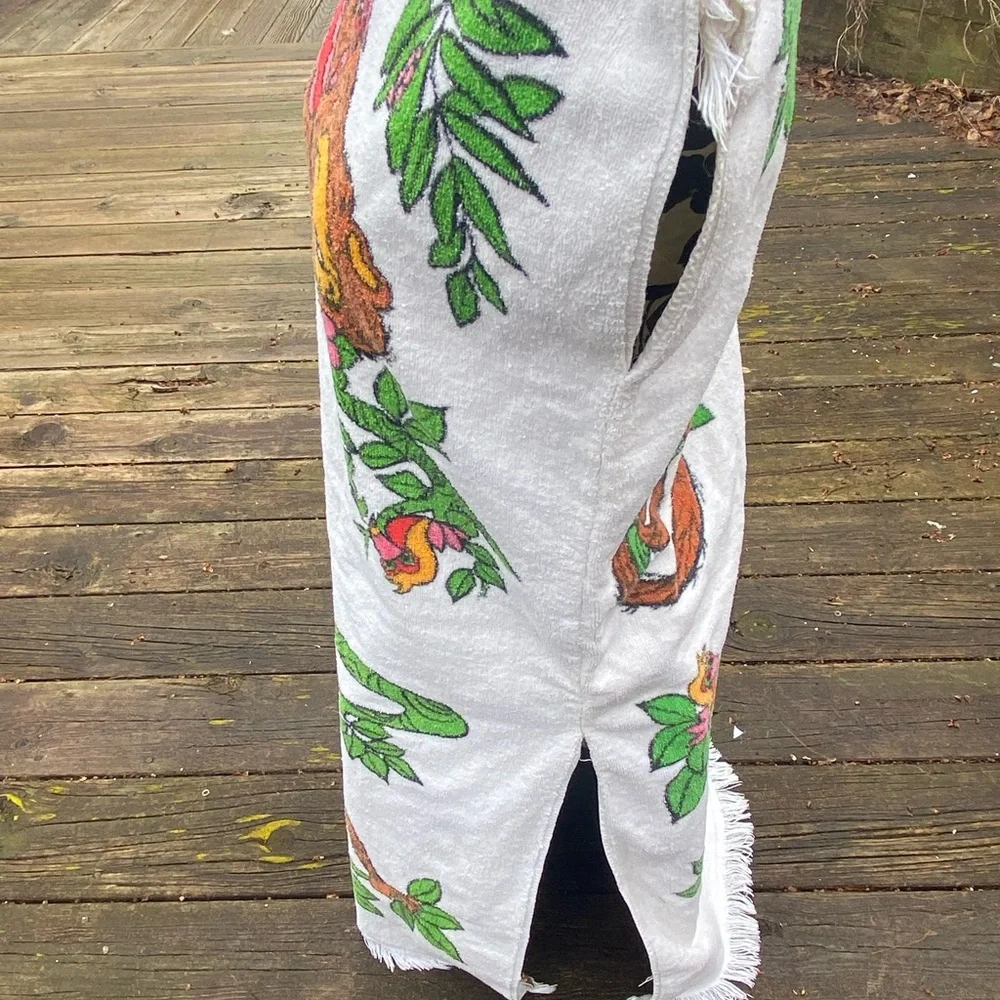 Cannon Monkey Towel Handmade Cover Up
